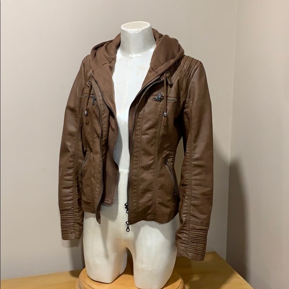 made by Johnny Jackets & Blazers - Faux leather jacket